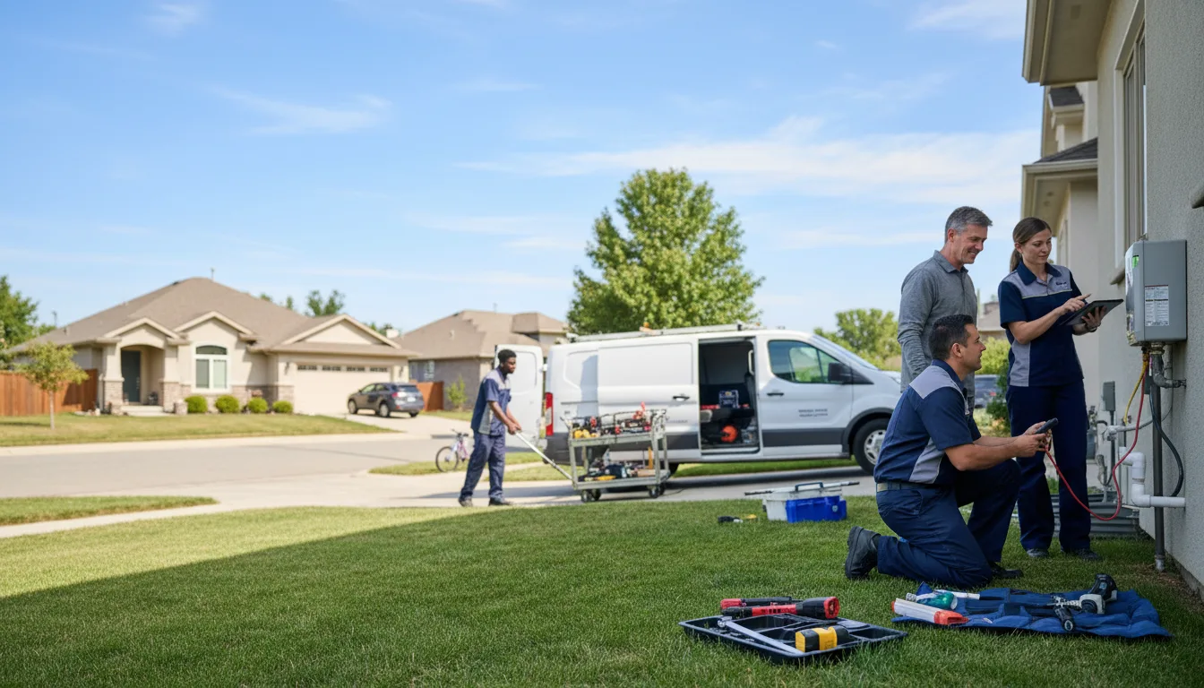 Tankless water heater service in Tazewell, VA